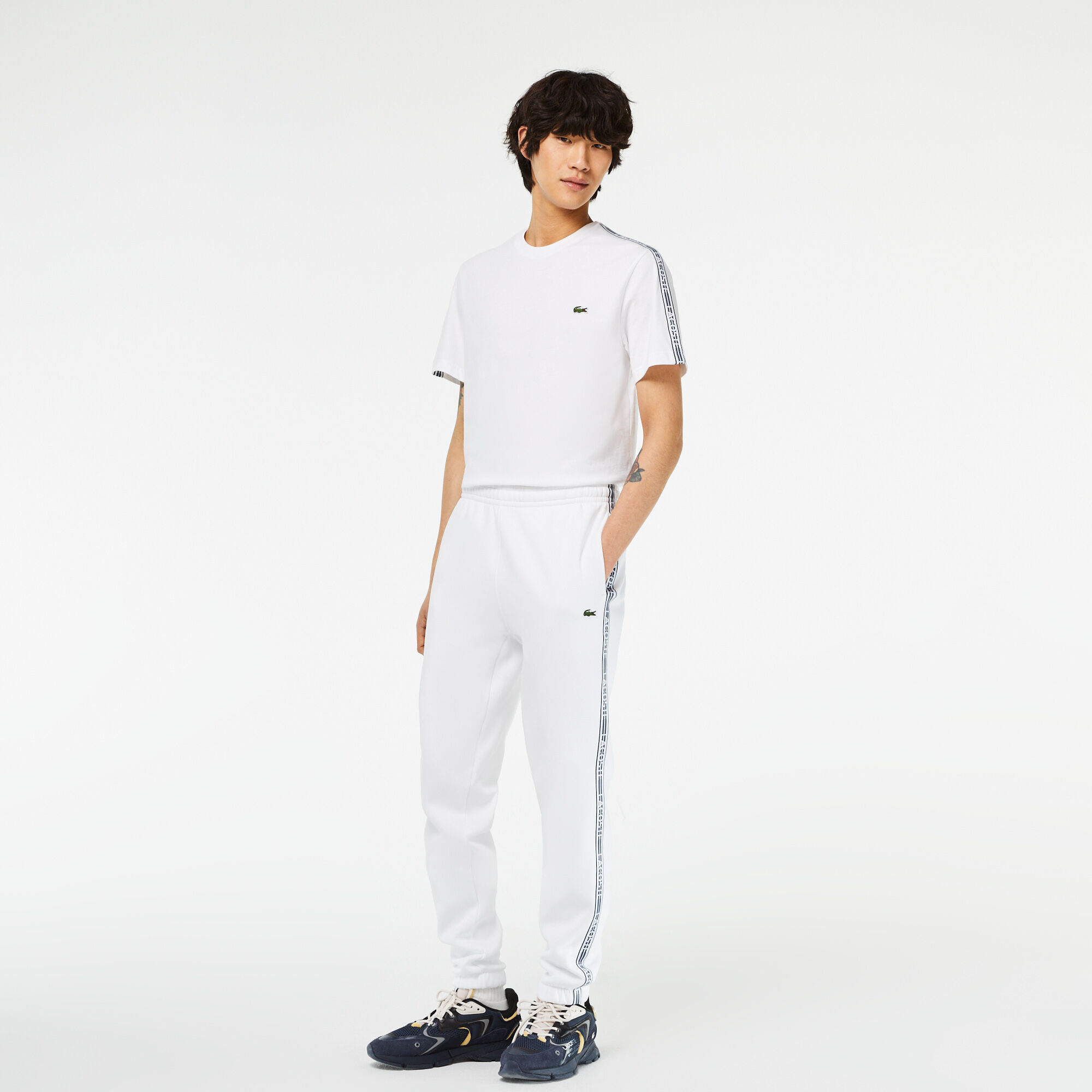 Lacoste Kids' Logo-patch Track Pants In Blue | ModeSens